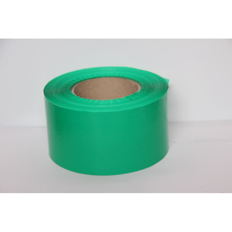 Rubalise plastique unie 50mm*500m - 3 couleurs disponibles